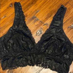 Arie Black Lacey bralette